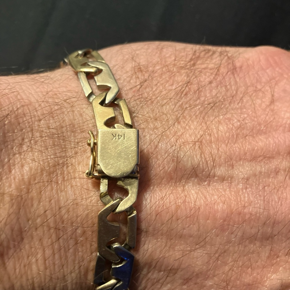 14k gold bracelet